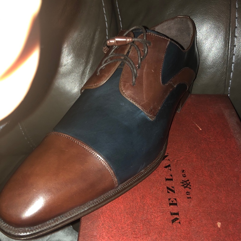 Mezlan two-tone Cap Toes